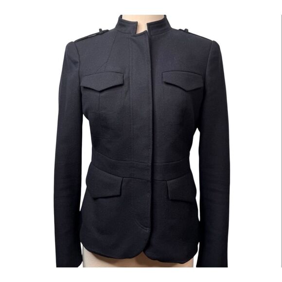 Banana Republic Stretch Wool Military Jacket - Picture 1 of 14